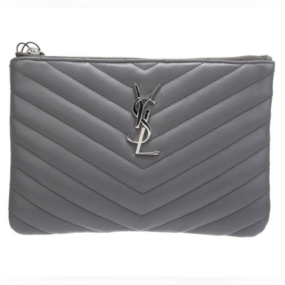 Yves Saint Laurent Monogram Matelasse New Jolie Pouch